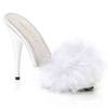 Fabulicious - POISE501F Mules à talons - Chaussures de pole dance - Blanc Product image